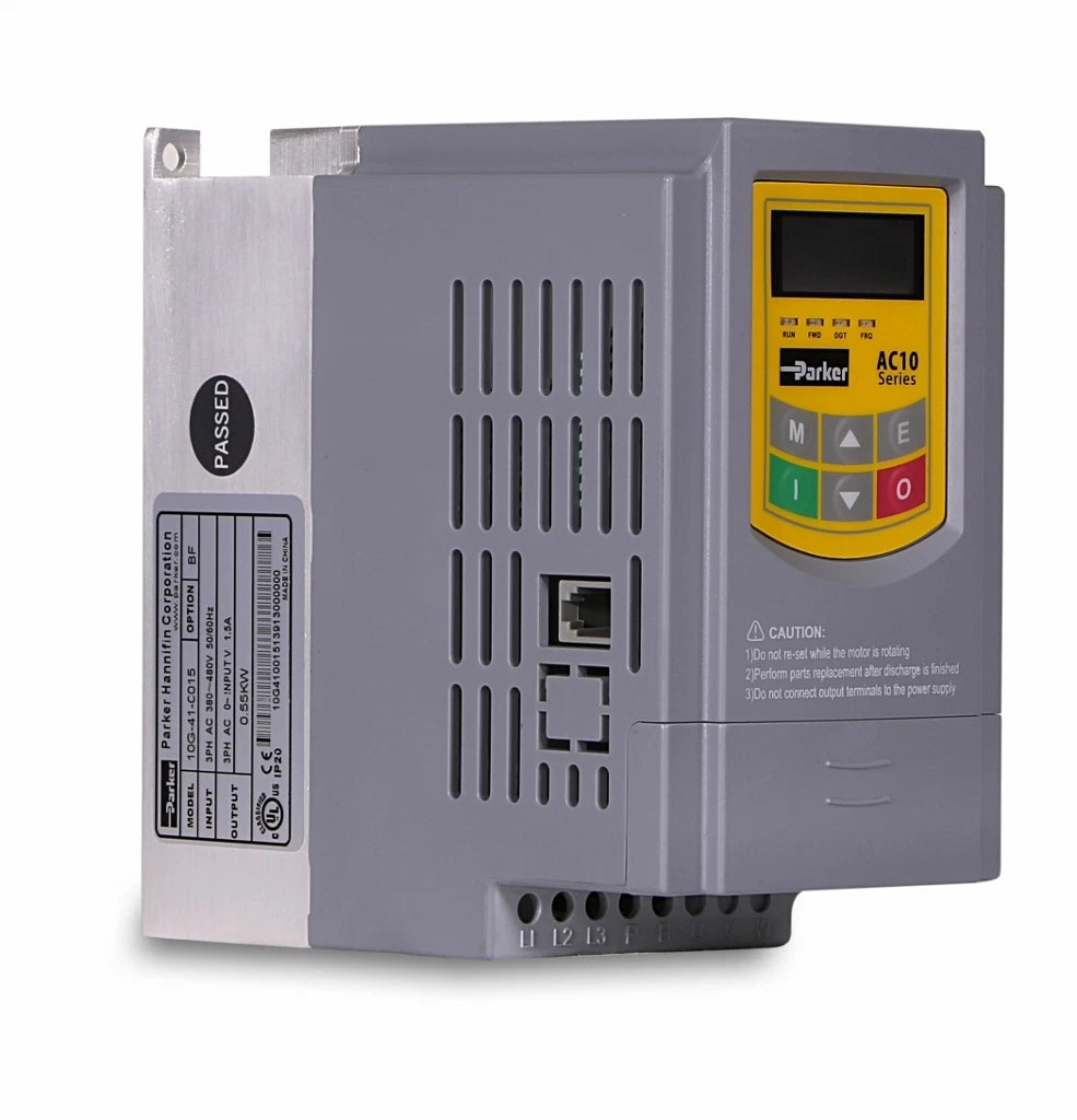 Frequenzumrichter Parker AC10 mit EMV-Filter, 0,2kW, 230V, IP20