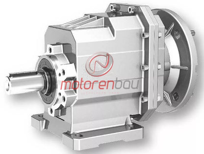 Stirnradgetriebe KST01 9,81 - 3,82 mit Welle d= 20mm Fuß Code B02